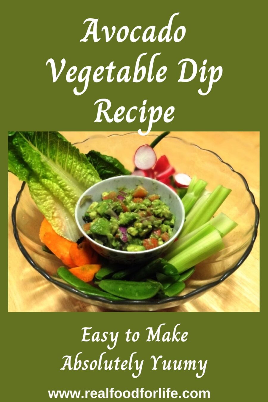Avocado Vegetable Dip