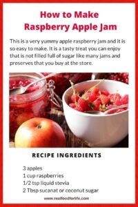 Apple Raspberry Jam
