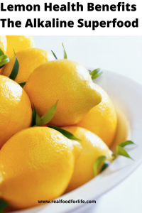 health benifits lemons