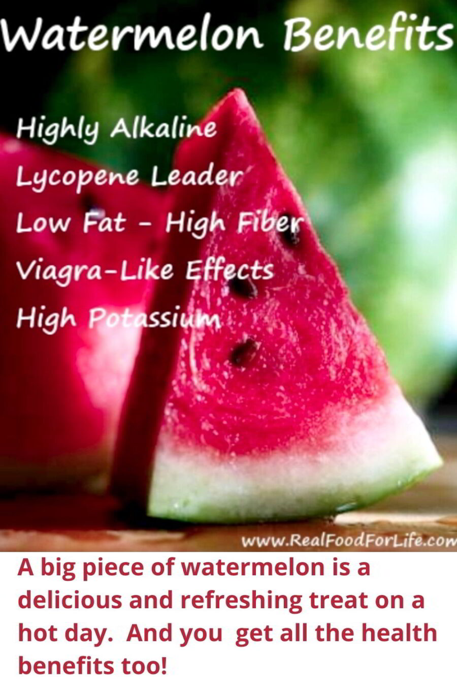 Watermelons Health Benefits