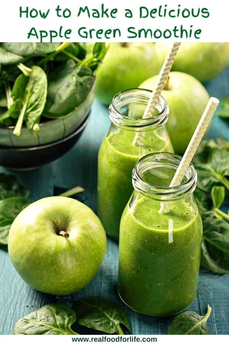 apple green smoothie