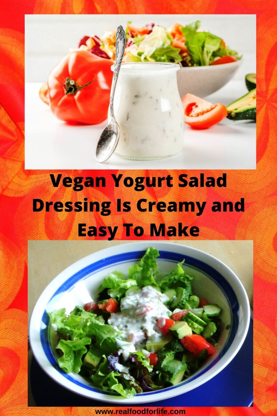 Vegan Yogurt Salad Dressing