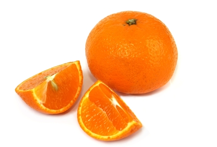 calories in an orange
