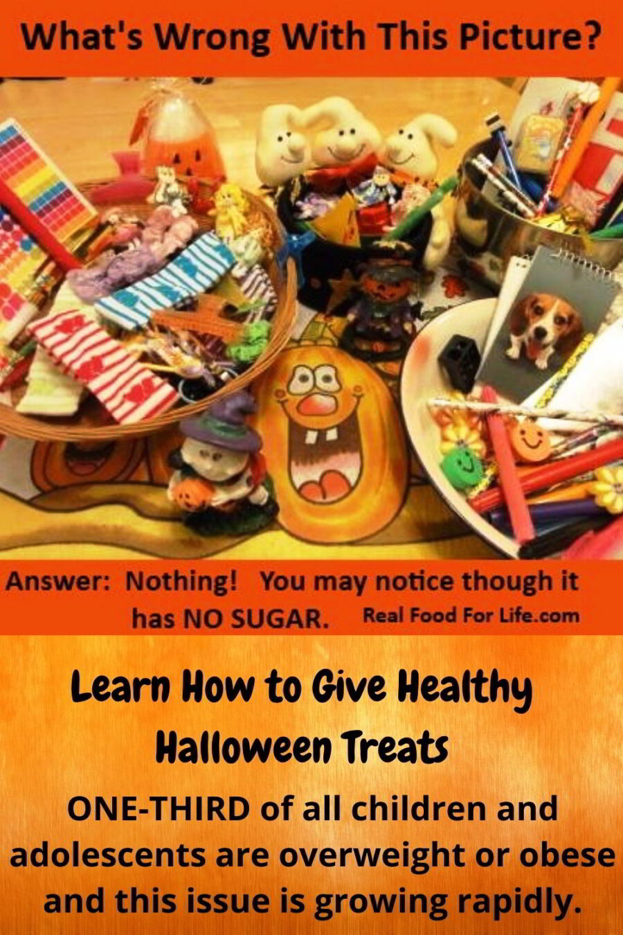 How to Give Healthy Halloween Treats