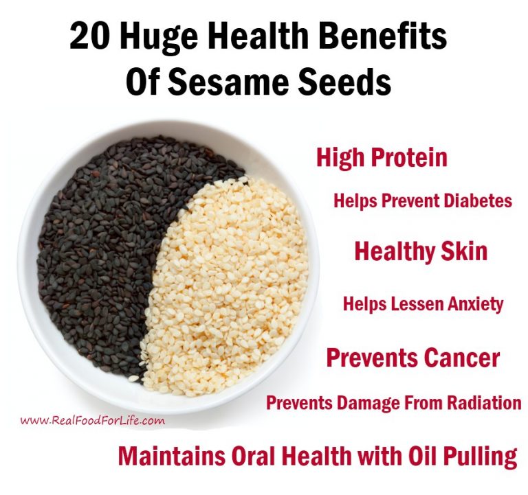 20 Huge Health Benefits of Tiny Sesame Seeds - Superfood