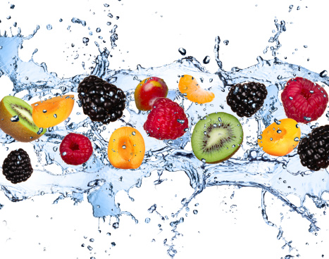 High water content fruits and vegetables are the gateway to health.