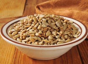 buckwheat with sunflower seeds