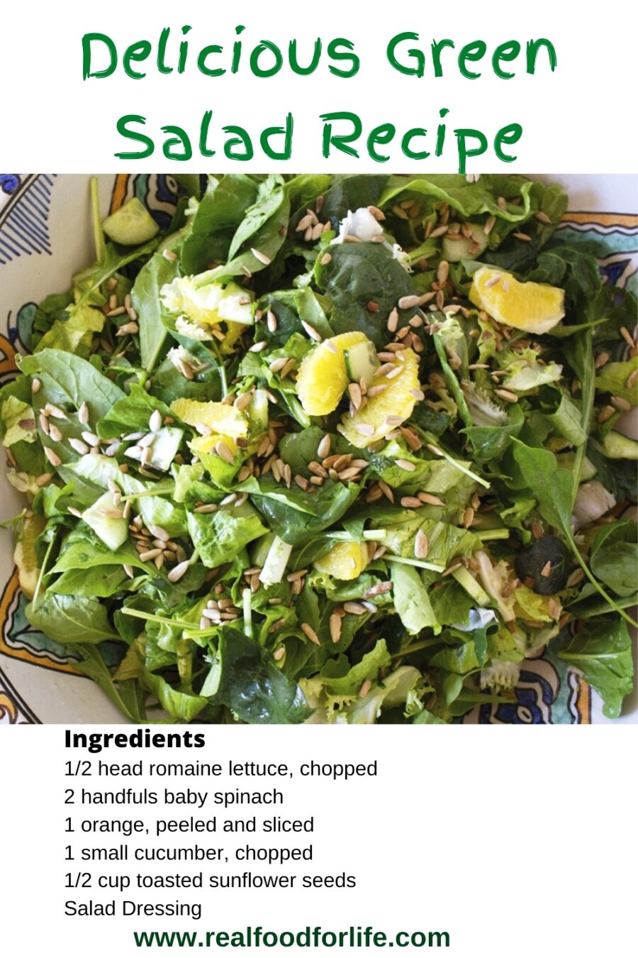 Delicious Green Salad 