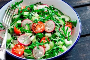 Radish Quinoa Salad