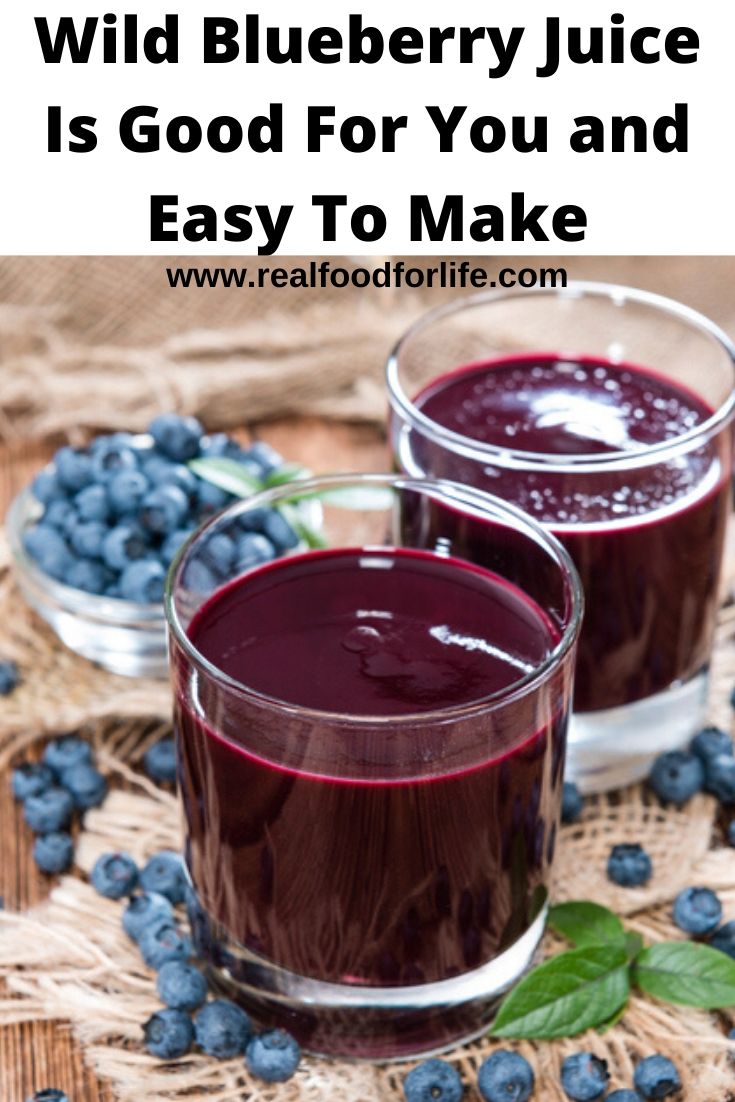 Wild Blueberry Juice