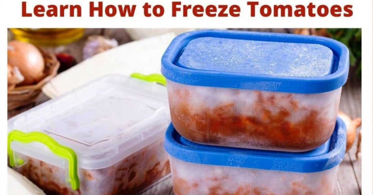 Freezing Stewed Tomatoes with Skins