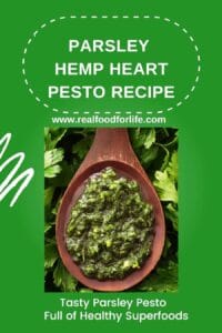 Parsley Hemp Heart Pesto